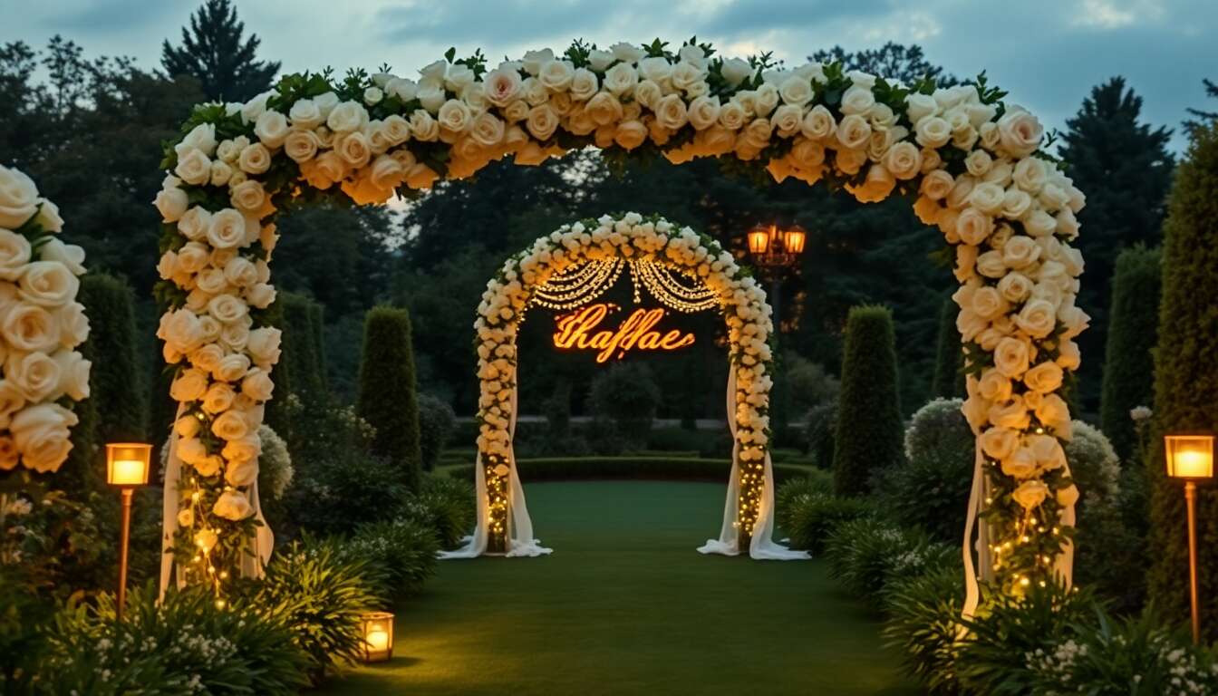 Les types de backdrops pour un mariage unique